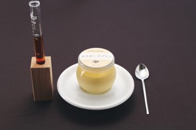 平飼い卵のカスタードプリン